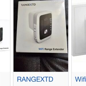 WiFi Range Extender - Black and White NEW